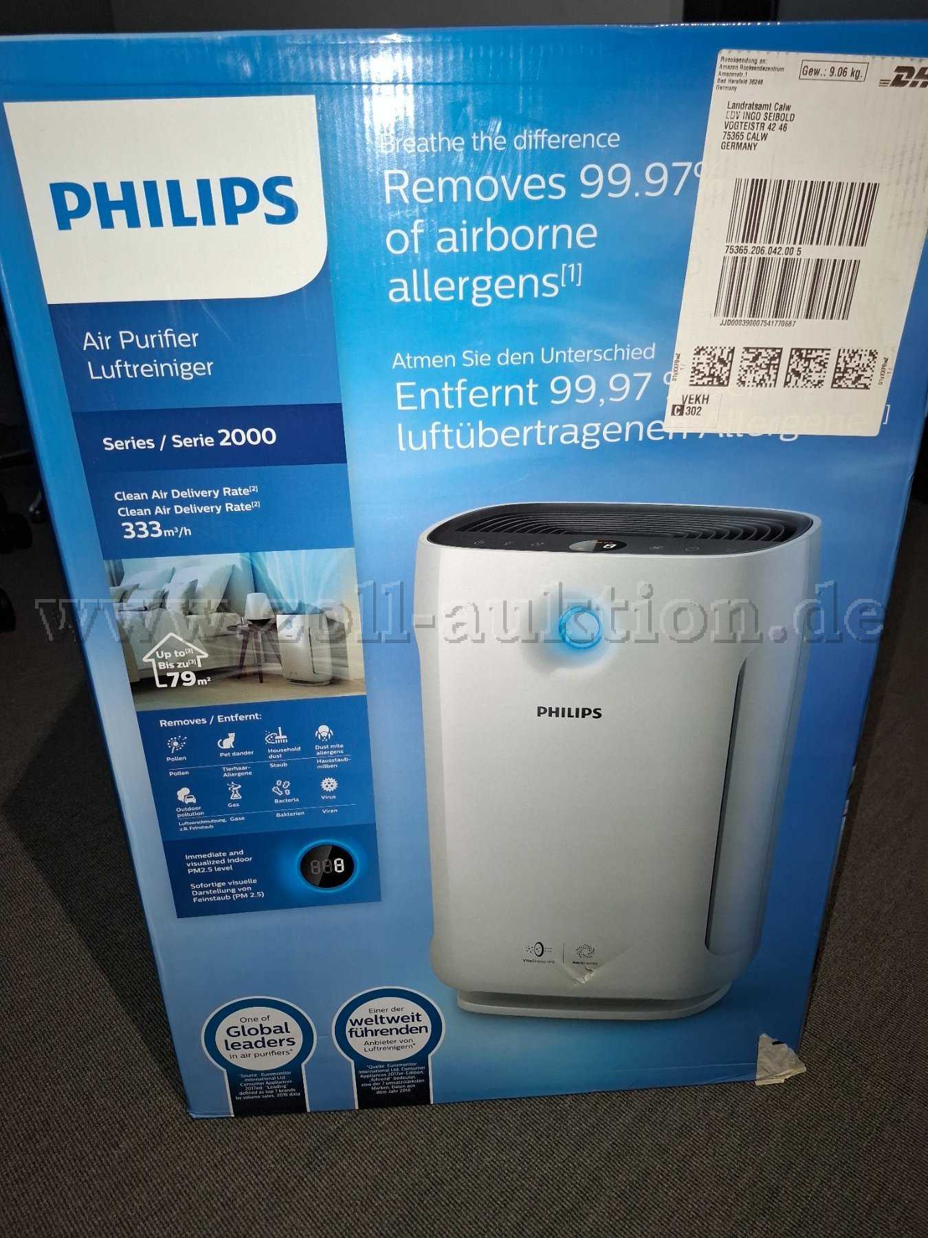 1 Philips Air Purifier Series 2000 air purifier