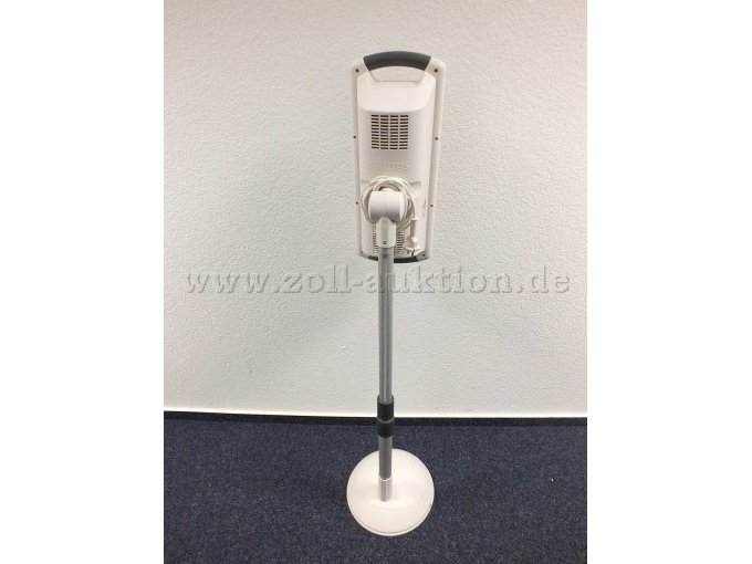 Rückansicht der Infrarotlampe stehend