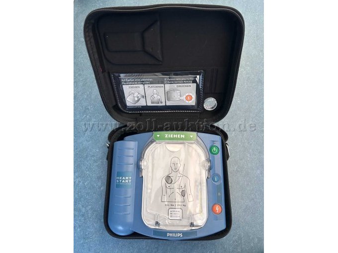 1 Philips HS1 Heartstart Defibrilator – foto 3 – kavel bij Zoll-Auktion, Lörrach