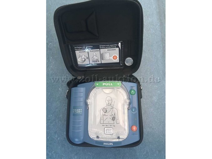 1 Philips HS1 Heartstart Defibrilator – foto 3 – kavel bij Zoll-Auktion, Lörrach