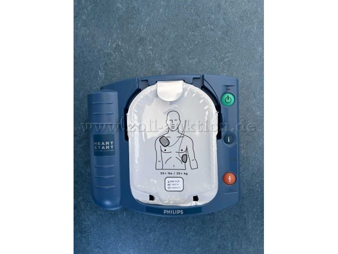 1 Philips HS1 Heartstart Defibrilator – foto 8 – kavel bij Zoll-Auktion, Lörrach