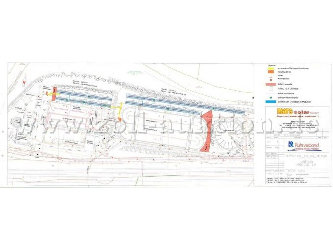 Lageplan Photovoltaik MarsSolar