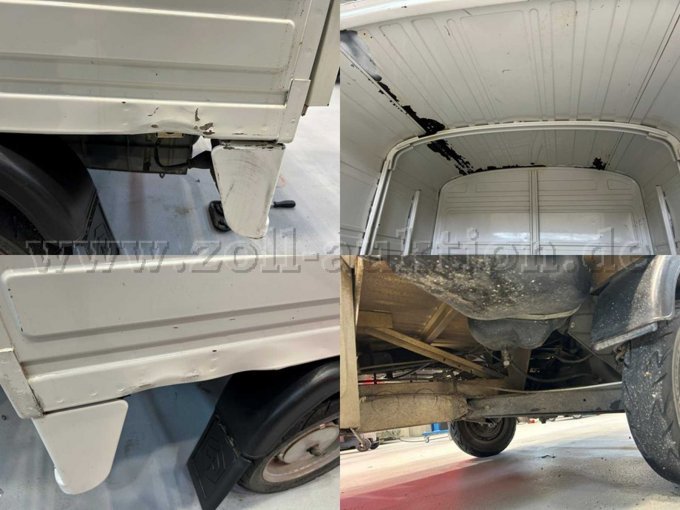 Beschädigungen und Rost