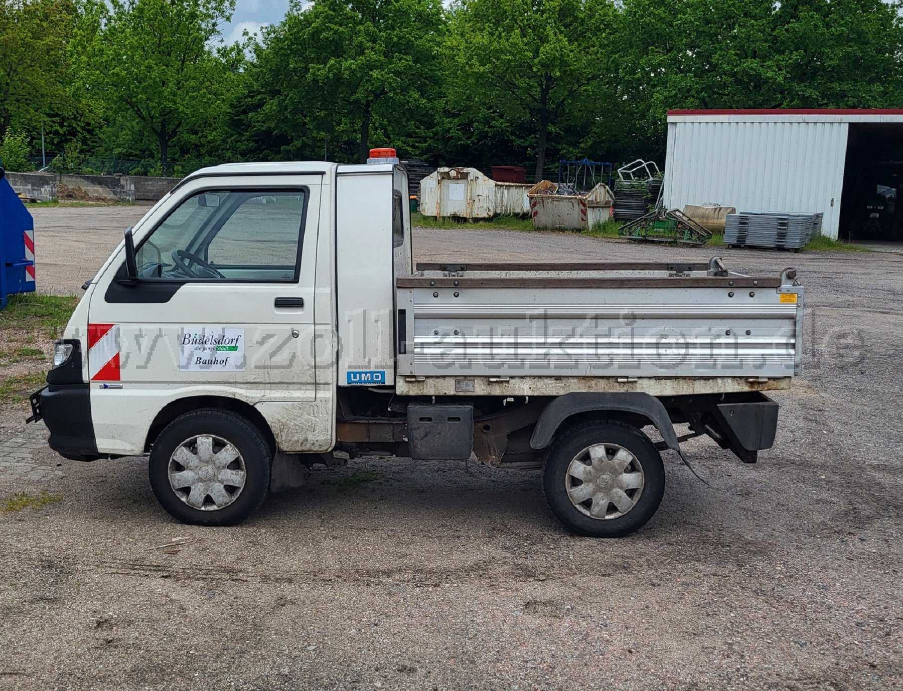 1 Piaggio Porter S90 small transporter tipper project vehicle
