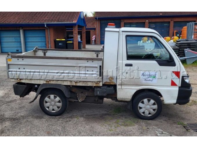 1 Piaggio Porter S90 bestelwagen met kiepbak, doe-het-zelfvoertuig – foto 2 – kavel bij Zoll-Auktion, Büdelsdorf