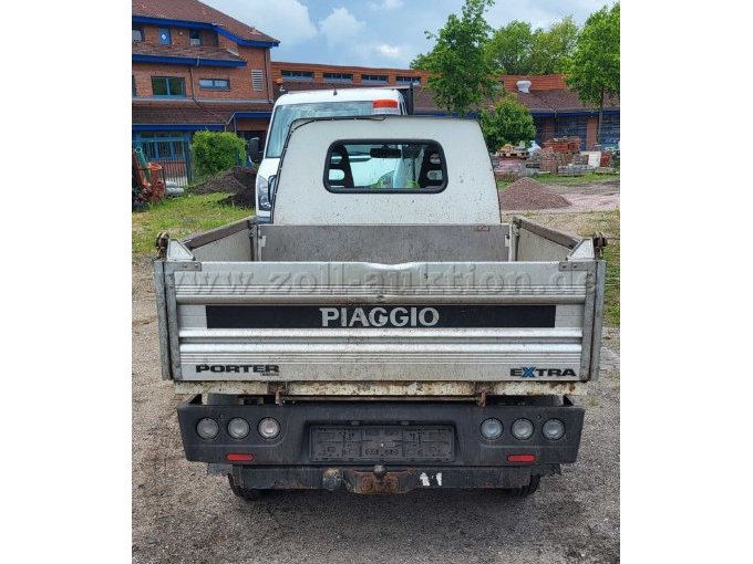 1 Piaggio Porter S90 bestelwagen met kiepbak, doe-het-zelfvoertuig – foto 4 – kavel bij Zoll-Auktion, Büdelsdorf