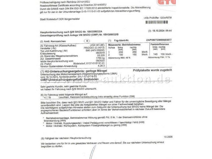 Tüvbericht