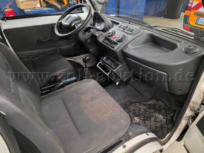 Piaggio Porter Heckkipper/Plane, Beifahrerseite/Beifahrersitz Ansicht