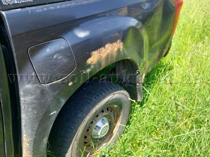 Fahrerseite hinten Rost Kotflügel