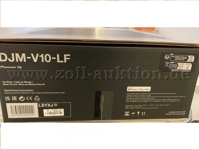 CE-Kennung und Seriennummer