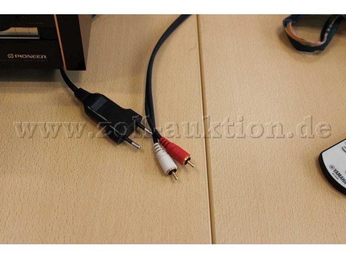 Netzstecker und Aux Kabel