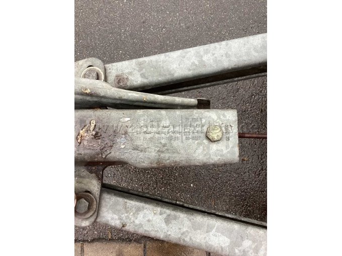 Typenschild Zugdeichsel