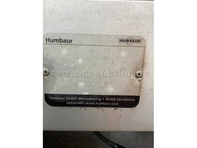 Typenschild Anhänger