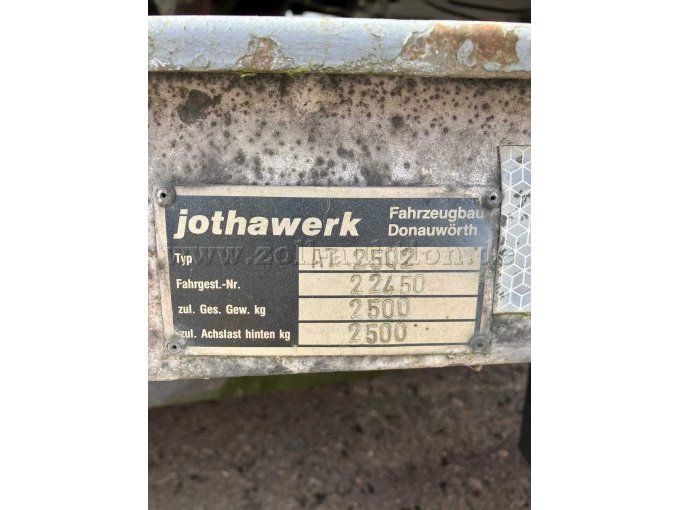 Typenschild Anhänger