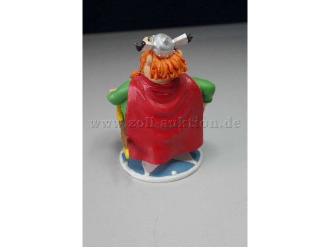 Plastoy Sammelfigur "Majestix" Gesamtansicht von hinten