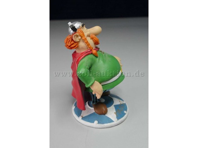 Plastoy Sammelfigur "Majestix" Gesamtansicht von der rechten Seite