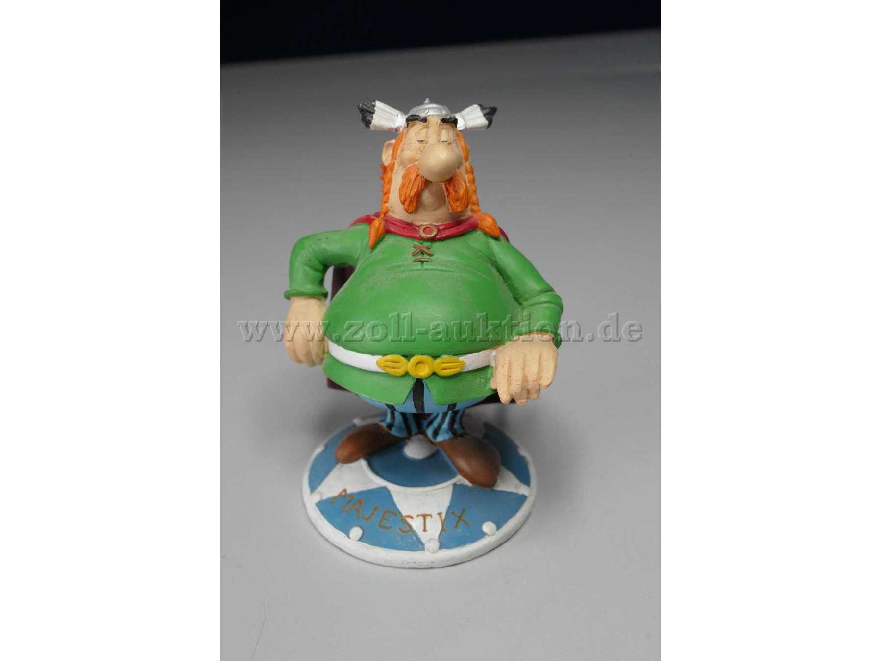 Plastoy Sammelfigur "Majestix" Gesamtansicht von vorne