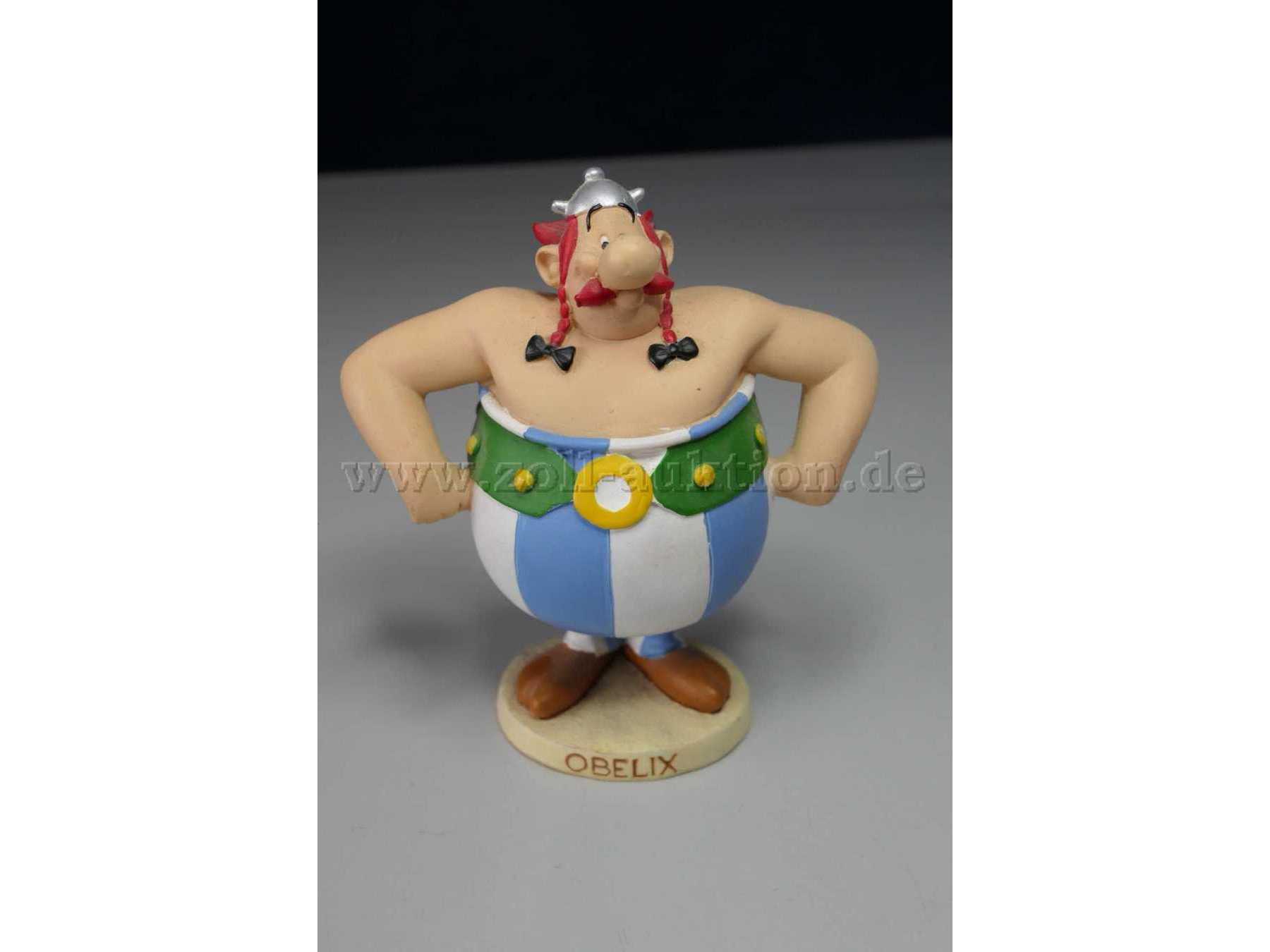 Plastoy Sammelfigur Obelix Gesamtansicht von vorne