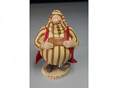Plastoy Sammelfigur"Obelix als Beduine" Gesamtansicht von vorne