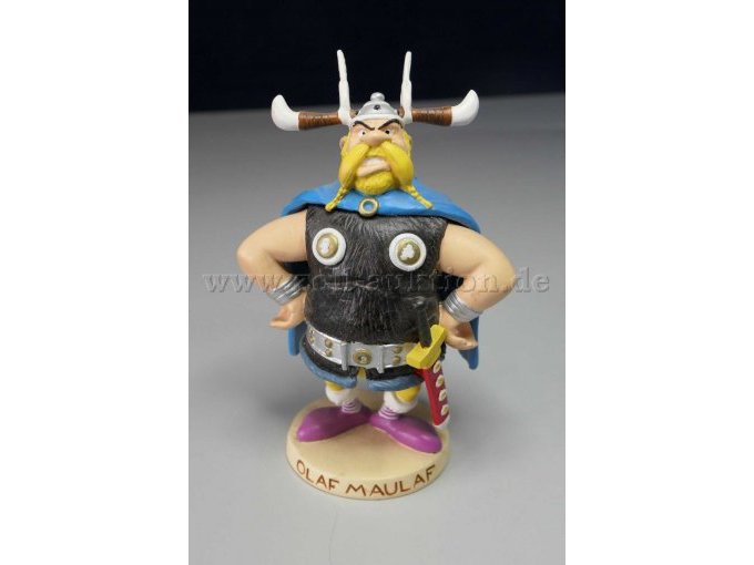 Plastoy Sammelfigur "Olaf Maulaf" Gesamtansicht von vorne