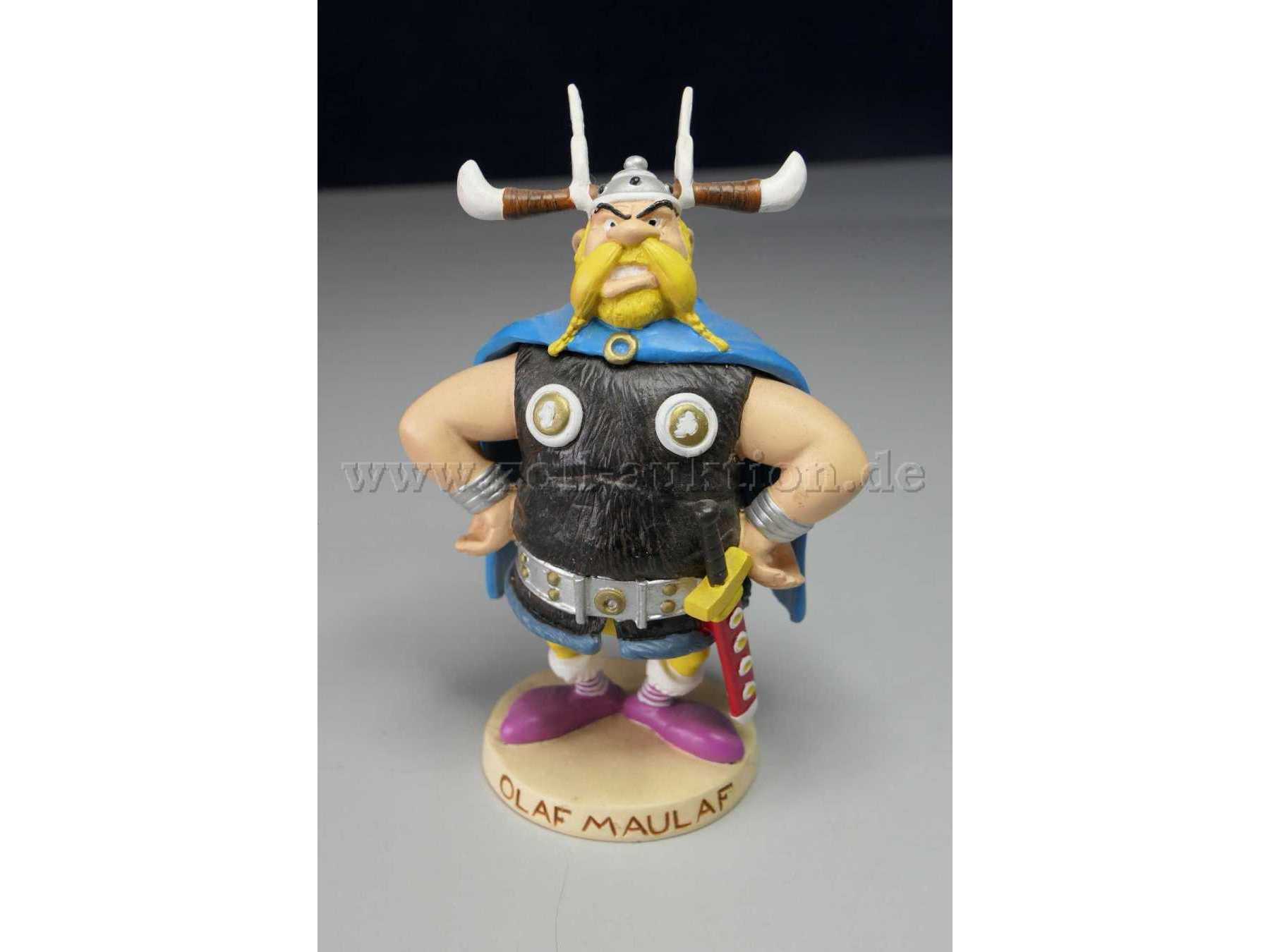 Plastoy Sammelfigur "Olaf Maulaf" Gesamtansicht von vorne