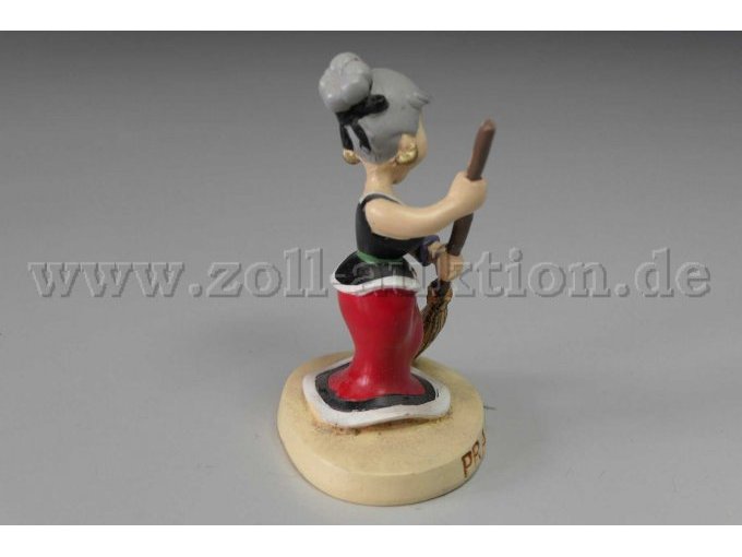 Plastoy Sammelfigur "Praline" Gesamtansicht von der rechten Seite