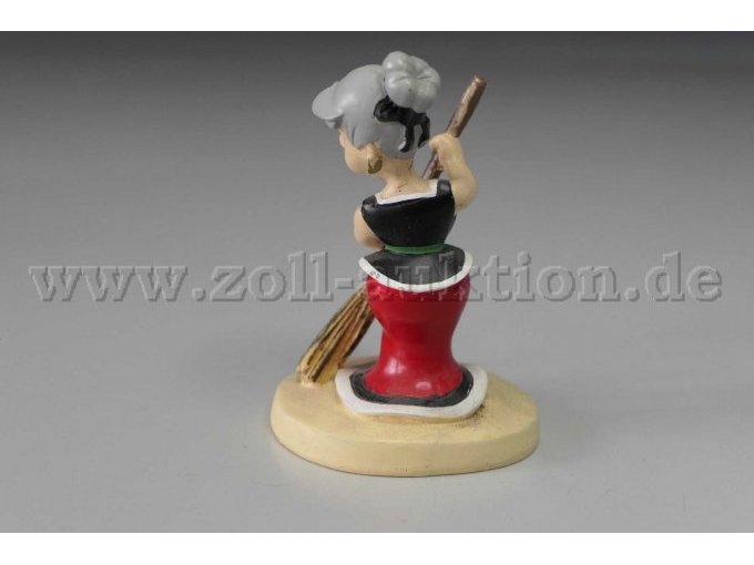 Plastoy Sammelfigur "Praline" Gesamtansicht von hinten