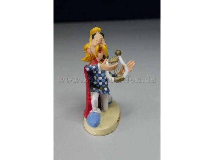 Plastoy Sammelfigur "Troubadix" Gesamtansicht von vorne