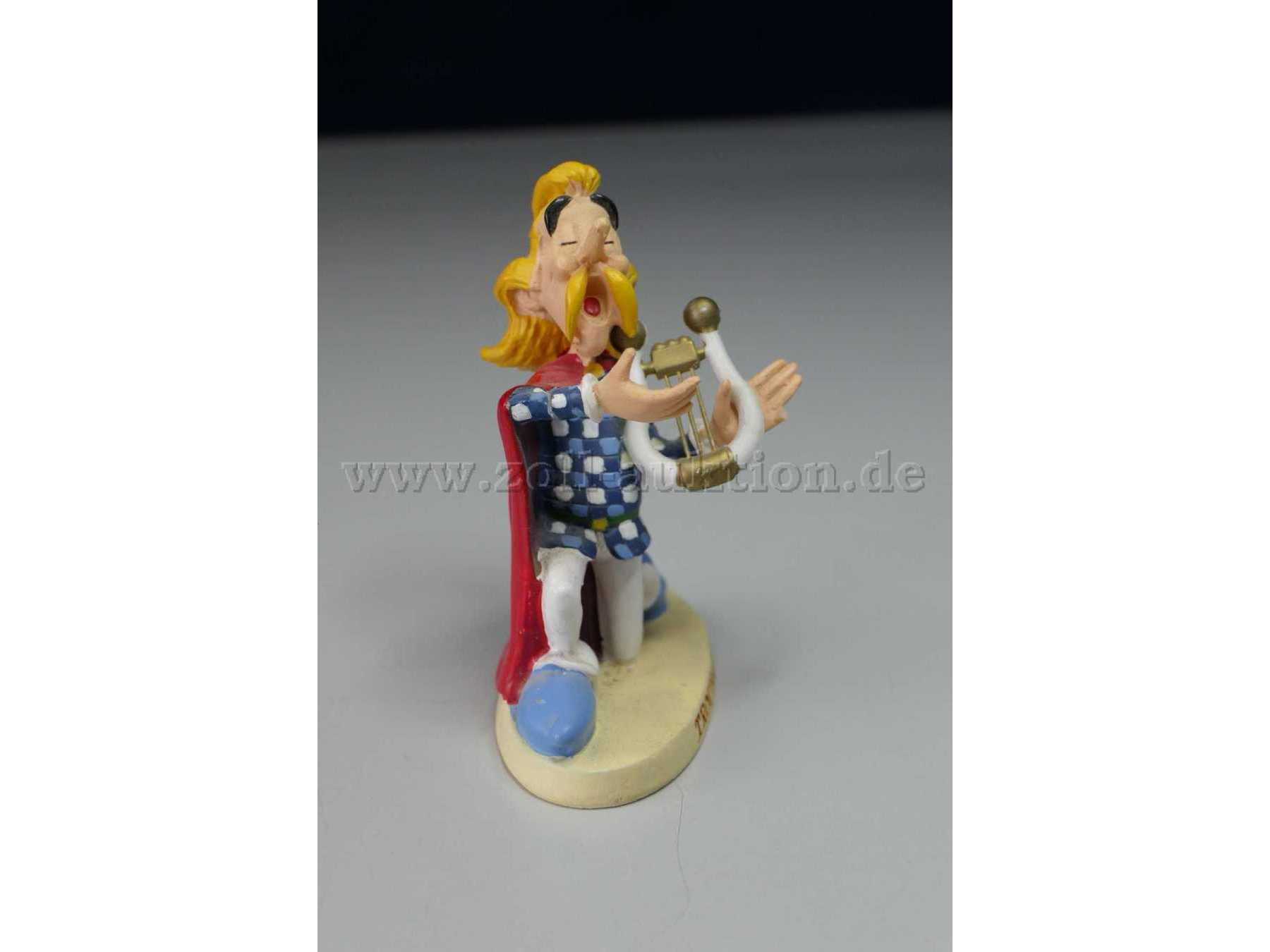 Plastoy Sammelfigur "Troubadix" Gesamtansicht von vorne