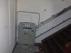 Plattformlift mit Schiene