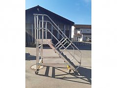 Seitenansicht Treppe