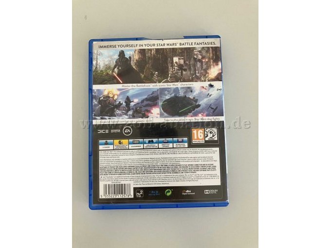 PS4 Battlefront - Ansicht Rückencover