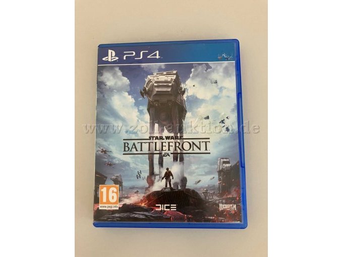 PS4 Battlefront - Ansicht Frontcover