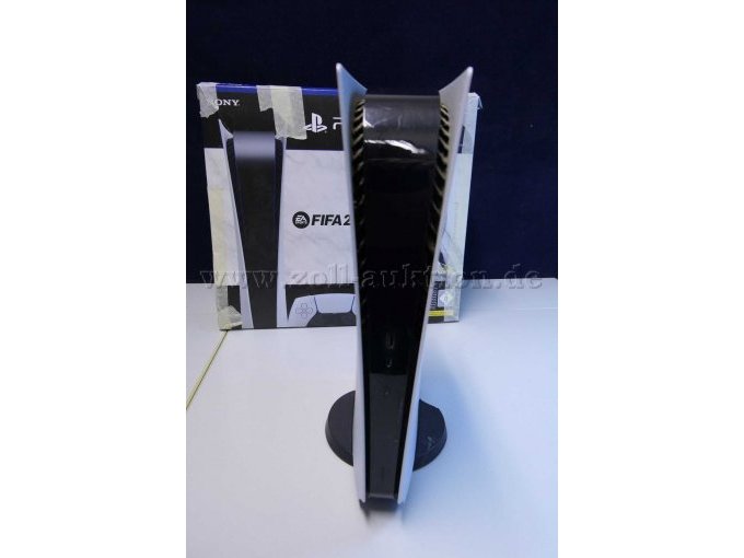 Playstation 5 Ansicht von der Seite