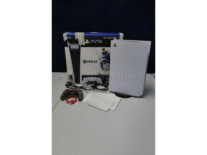 Playstation 5 Digital Edition (CFI-1216B) grau, 825 GB incl. 1 Controller Gesamtansicht Playstation 5 Digital Edition (CFI-1216B) grau, 825 GB incl. 1 Controller Gesamtansicht