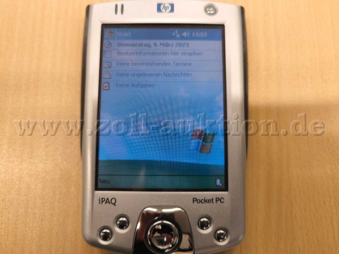 Pocket PC Schreiboberfläche