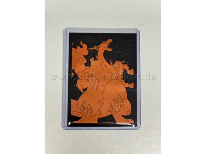 Pokémon Karte "Phanpy Nr.76/105", in Schutzhülle Ansicht von hinten