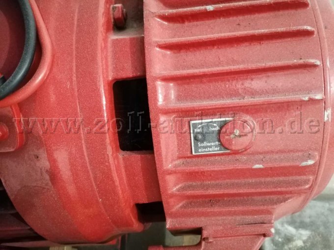 Einstellung Generator