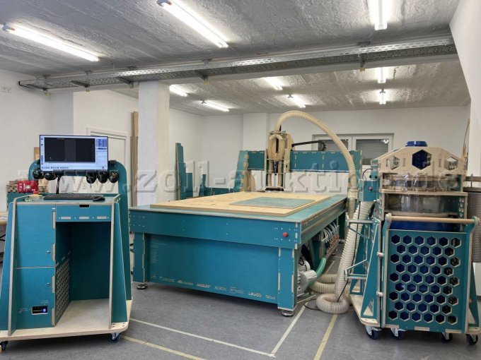 Fräsmaschine von vorne