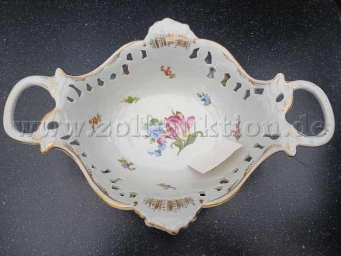 Obstschale Draufsicht