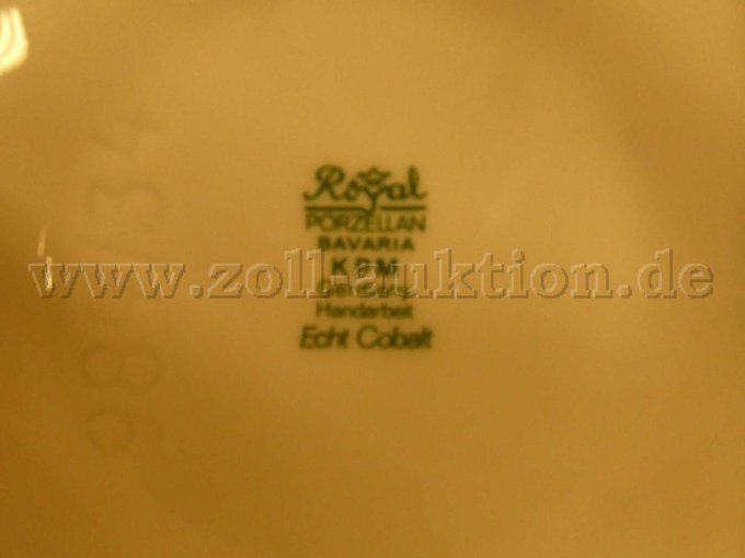 1 Porzellanvase Kerafina Porzellanfabrik (Royal KPM) – foto 4 – kavel bij Zoll-Auktion, Berlin