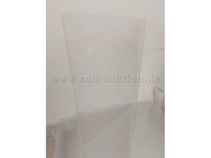 1 Posten Acrylglas/ Spuckschutzscheiben + Halter (ca. 670 Stück) – kavel bij Zoll-Auktion, Hagen