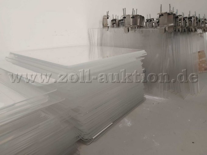 1 partij acrylglas/spatschermen + houders (ca. 670 stuks) – foto 5 – kavel bij Zoll-Auktion, Hagen