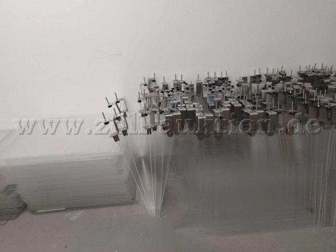 1 partij acrylglas/spatschermen + houders (ca. 670 stuks) – foto 2 – kavel bij Zoll-Auktion, Hagen