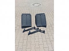 Kotflügel mit Halter