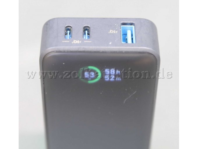 Ansicht der Anschlüsse