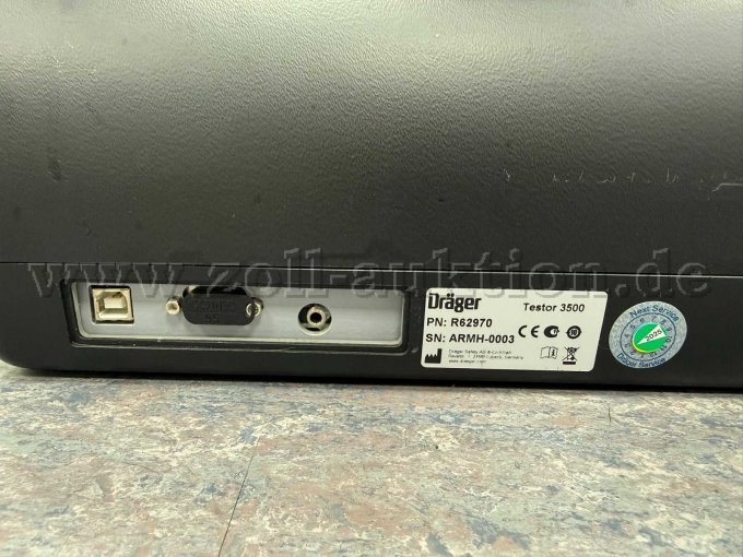 1 Prüfgerät DRÄGER Testor 3500 – foto 3 – kavel bij Zoll-Auktion, Werne