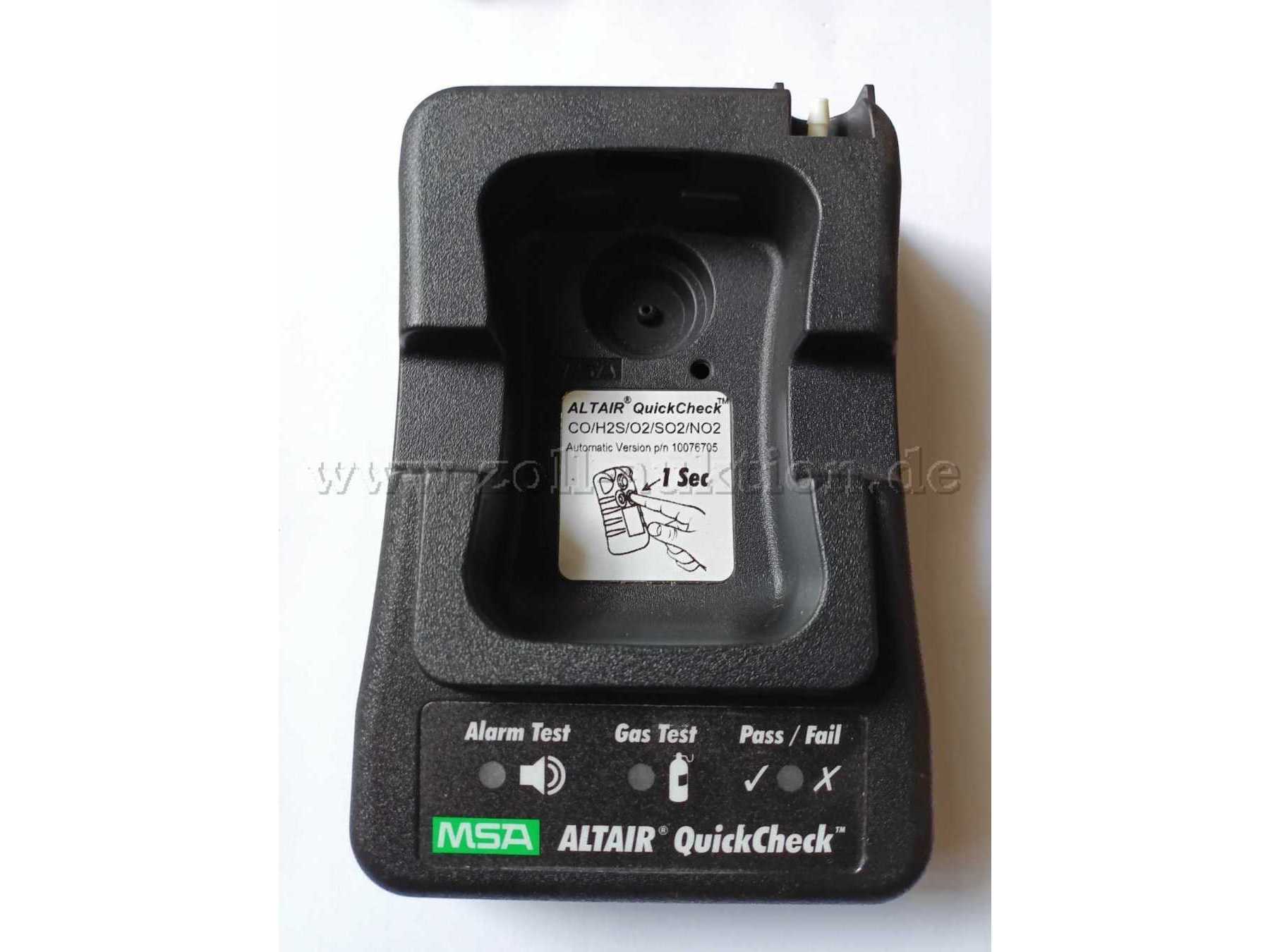 Oberseite QuickCheck