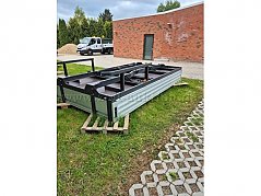 Aufbauladefläche im Abholzustand