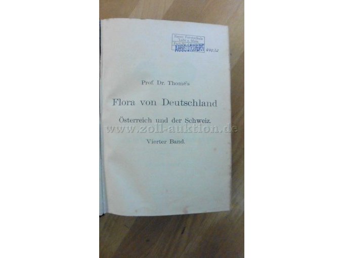 Vortitel mit Stempel